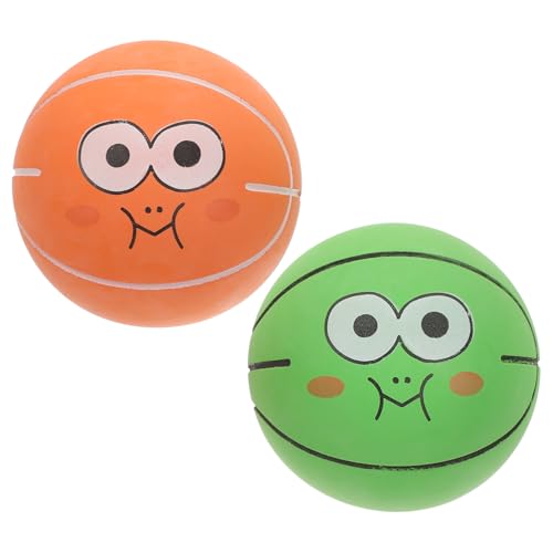 CIYODO 2 Stück Elastischer Basketball Spiel springende Bälle kleine Spielsachen Springbälle springen Bälle tragbare Springbälle Gummi CIYODO 2 Stück Elastischer Basketball Spiel springende Bälle kleine Spielsachen Springbälle springen Bälle tragbare Springbälle Gummi von CIYODO
