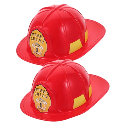 CIYODO 2 Stück Feuerwehrhelm für Erwachsene Kostümzubehör für Feuerwehrmann für Mottopartys Halloween und Rollenspiele Hochwertiger Kunststoff Lebendiges Design Einfach zu Kombinieren CIYODO 2 Stück Feuerwehrhelm für Erwachsene Kostümzubehör für Feuerwehrmann für Mottopartys Halloween und Rollenspiele Hochwertiger Kunststoff Lebendiges Design Einfach zu Kombinieren von CIYODO