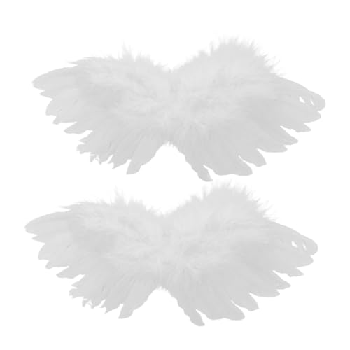 CIYODO 2 Stück Flügel für Bastelprojekte Puppen Deko Weiche und Langlebige Materialien für DIY Hochzeiten Partys und Kreative Anwendungen von CIYODO