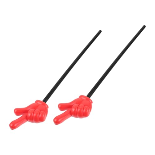 CIYODO 2 Stück Gestenstock Fingerzeiger Für Das Klassenzimmer Für Party-zeigestock Präsentationshand Lesetipps Für Finger-stick- -zeigerstab Plastik von CIYODO