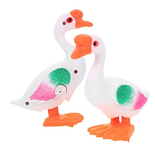 CIYODO 2 Stück Großes Weißes Gänsespielzeug Vögel Modell Gans Interaktives Für Cartoon Uhrwerk Kindertiere Abs CIYODO 2 Stück Großes Weißes Gänsespielzeug Vögel Modell Gans Interaktives Für Cartoon Uhrwerk Kindertiere Abs von CIYODO