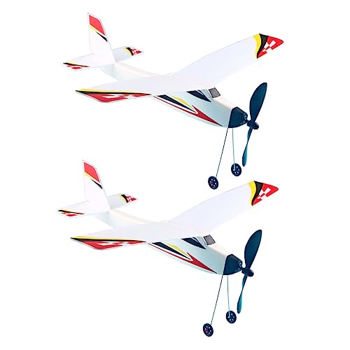 CIYODO 2 Stück Kleiner Segelflugzeuge für Kinder Lernspielzeug aus Leichtem Kunststoff Einfach zu Montieren Fördert Hand Augen Koordination Pädagogisches Spielzeug für Draußen CIYODO 2 Stück Kleiner Segelflugzeuge für Kinder Lernspielzeug aus Leichtem Kunststoff Einfach zu Montieren Fördert Hand Augen Koordination Pädagogisches Spielzeug für Draußen von CIYODO