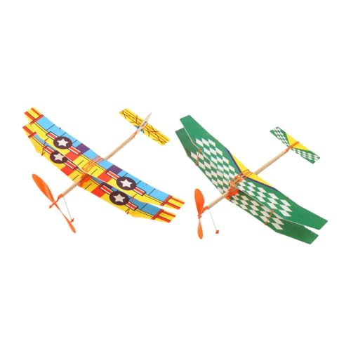 CIYODO 2 Stück Gummibandflugzeugmodell Flugzeugspielzeug Für Lernspielzeug Für Gummiband-kit Doppeldecker- Für Kinderspielzeug Plastik CIYODO 2 Stück Gummibandflugzeugmodell Flugzeugspielzeug Für Lernspielzeug Für Gummiband-kit Doppeldecker- Für Kinderspielzeug Plastik von CIYODO