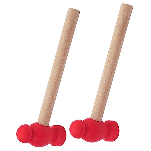 CIYODO Kleinkind Weihnachten Holz Hammer Spielzeug Jungen Und Mädchen Werkzeug Set Simulation Hammer von CIYODO