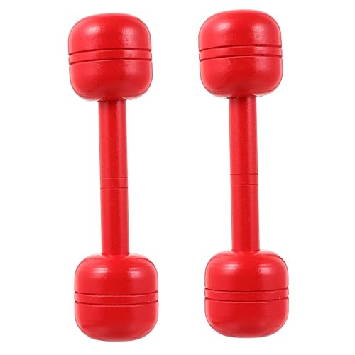 CIYODO 2 Stück Holzhantel Für Kindergeschenk Trainingsgeräte Für Armtrainingsspielzeug Für Die Vorschule Gymnastikspielzeug -Fitness- Übungsgerät Rot Hölzern CIYODO 2 Stück Holzhantel Für Kindergeschenk Trainingsgeräte Für Armtrainingsspielzeug Für Die Vorschule Gymnastikspielzeug -Fitness- Übungsgerät Rot Hölzern von CIYODO
