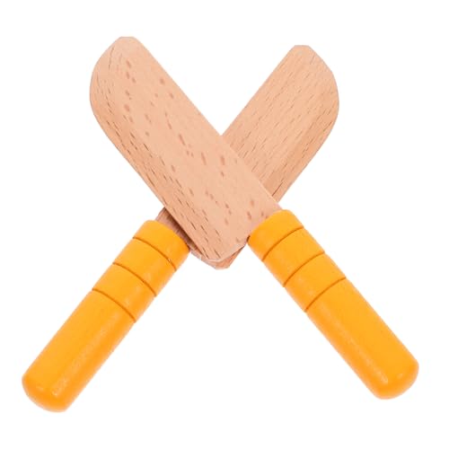 CIYODO 2 Stück Holzspielzeug Schneidemesser für Realistisches Küchenspielzeug aus Sicherem Holz Zubehör für Spielküche Hand Augen Koordination CIYODO 2 Stück Holzspielzeug Schneidemesser für Realistisches Küchenspielzeug aus Sicherem Holz Zubehör für Spielküche Hand Augen Koordination von CIYODO