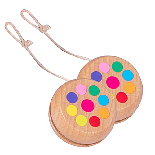 CIYODO 2 Stück Jo-Jo für kinderspielzeug yoyo Buggy Funny Toys Yo-Yo Fun Toy Fingerkuppenball für Holzspielzeug Fingerkuppenball für Kleinkinder hölzern CIYODO 2 Stück Jo-Jo für kinderspielzeug yoyo Buggy Funny Toys Yo-Yo Fun Toy Fingerkuppenball für Holzspielzeug Fingerkuppenball für Kleinkinder hölzern von CIYODO