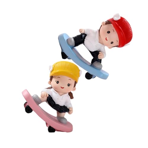 CIYODO 2 Stück Junge Mädchen Statue Cupcake Topper Harz Kind Figur Kuchen Dekorieren Versorgung CIYODO 2 Stück Junge Mädchen Statue Cupcake Topper Harz Kind Figur Kuchen Dekorieren Versorgung von CIYODO