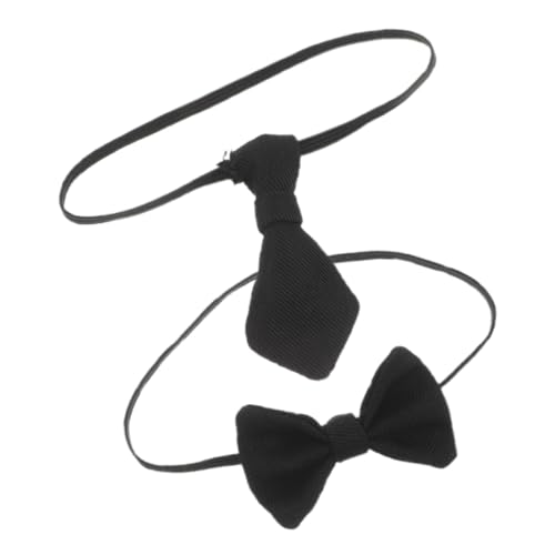 CIYODO 2 Stück Krawatten für Puppen Kostümzubehör Stilvolle DIY Dekoration Schwarz für Puppenoutfits und Festliche Anlässe CIYODO 2 Stück Krawatten für Puppen Kostümzubehör Stilvolle DIY Dekoration Schwarz für Puppenoutfits und Festliche Anlässe von CIYODO