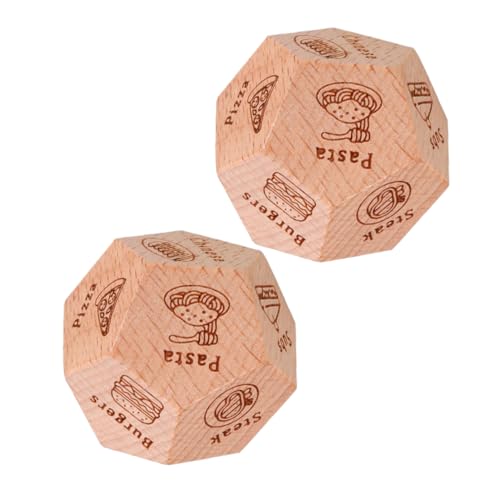 CIYODO 2 Stück Lebensmittelsieb Essen Lebensmittelentscheidungen Dices Games Hellbraun Hölzern CIYODO 2 Stück Lebensmittelsieb Essen Lebensmittelentscheidungen Dices Games Hellbraun Hölzern von CIYODO