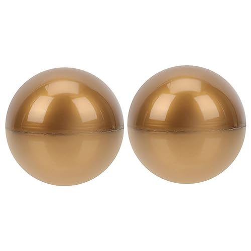 CIYODO 2 Stück Lotteriekugeln aus Kunststoff Goldene Aufklappbare Loskugeln für Tombola Party und Gewinnspiele Sichere Oberfläche Vielseitig Einsetzbar CIYODO 2 Stück Lotteriekugeln aus Kunststoff Goldene Aufklappbare Loskugeln für Tombola Party und Gewinnspiele Sichere Oberfläche Vielseitig Einsetzbar von CIYODO