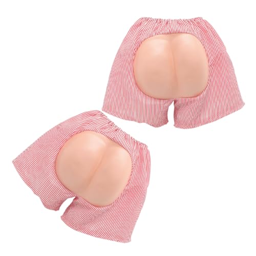CIYODO 2 Stück Lustige Scherzshorts mit Freiem Po Strapazierfähiges Material Bequem für Junggesellenabschiede Kostümpartys und Strandveranstaltungen Einfach Anzuziehen Witziges Kostüm für CIYODO 2 Stück Lustige Scherzshorts mit Freiem Po Strapazierfähiges Material Bequem für Junggesellenabschiede Kostümpartys und Strandveranstaltungen Einfach Anzuziehen Witziges Kostüm für von CIYODO