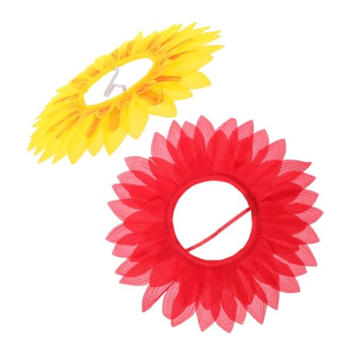 CIYODO 2 Stück Lustige Sonnenblumen Kopfbedeckung Kindgerechtes Blumen Cosplay Headpiece Bequemes Sonnenblumen Kostüm für Fasching Aufführung Party CIYODO 2 Stück Lustige Sonnenblumen Kopfbedeckung Kindgerechtes Blumen Cosplay Headpiece Bequemes Sonnenblumen Kostüm für Fasching Aufführung Party von CIYODO