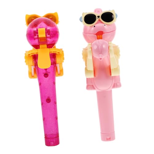 CIYODO 2 Stück Lutscher Roboter Halter für Kreative Lollipop Box mit Dinosaurier Design für Partys Interaktives für Social von CIYODO