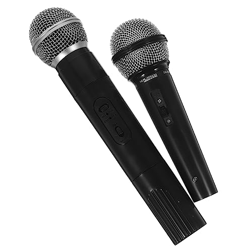 CIYODO 2 Stück Mikrofon-Requisiten Für Vorgeben Mikrofone Falsches Mikrofon Für Mikrofonzubehör Für Singendes Mikrofonspielzeug Karaoke-mikrofon- Plastik CIYODO 2 Stück Mikrofon-Requisiten Für Vorgeben Mikrofone Falsches Mikrofon Für Mikrofonzubehör Für Singendes Mikrofonspielzeug Karaoke-mikrofon- Plastik von CIYODO