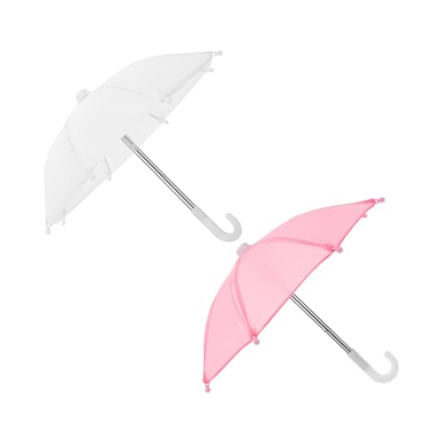 CIYODO 2 Stück Miniatur Puppenhaus Regenschirm Detailreiches Kunststoff Metall Gewebe Design Lebensechte Puppenaccessoires Modische Dekoration für Puppen Vielseitig Einsetzbar CIYODO 2 Stück Miniatur Puppenhaus Regenschirm Detailreiches Kunststoff Metall Gewebe Design Lebensechte Puppenaccessoires Modische Dekoration für Puppen Vielseitig Einsetzbar von CIYODO