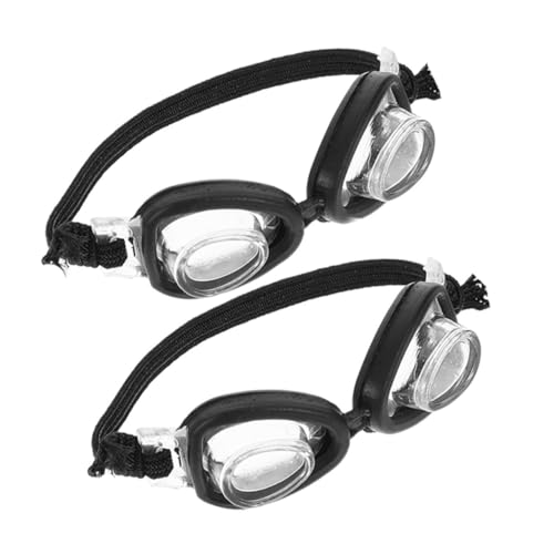 CIYODO 2 Stück Miniatur Tauchbrille für Puppen Realistische Eyewear für Puppenhaus Dekoration und Foto Requisiten CIYODO 2 Stück Miniatur Tauchbrille für Puppen Realistische Eyewear für Puppenhaus Dekoration und Foto Requisiten von CIYODO