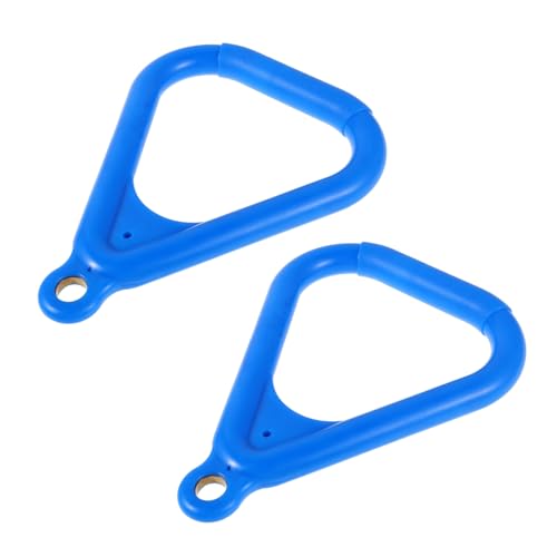 CIYODO 2 Stück Outdoor Fitness Ringe für Robuste Kletterringe mit Rutschfestem Griff Ergonomische Turnringe für Spielplatz Klettergerüst Fitness und Hindernisparcours von CIYODO