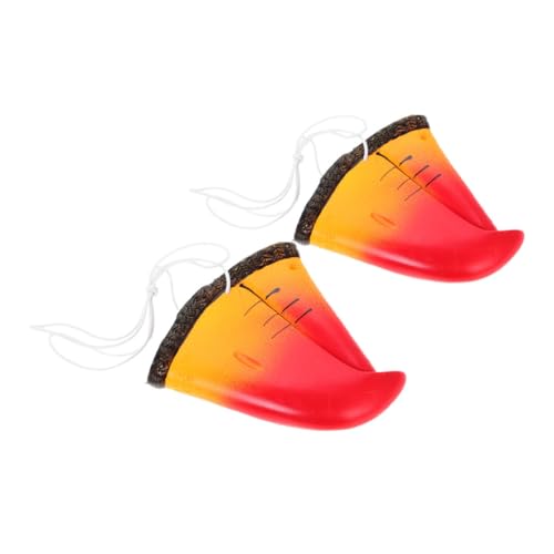CIYODO 2 Stück Parrot Beak Nose Simulation Tiernasendekoration Leichtes Cosplay Requisit Für Karneval Halloween Tierkostüm Zubehör CIYODO 2 Stück Parrot Beak Nose Simulation Tiernasendekoration Leichtes Cosplay Requisit Für Karneval Halloween Tierkostüm Zubehör von CIYODO