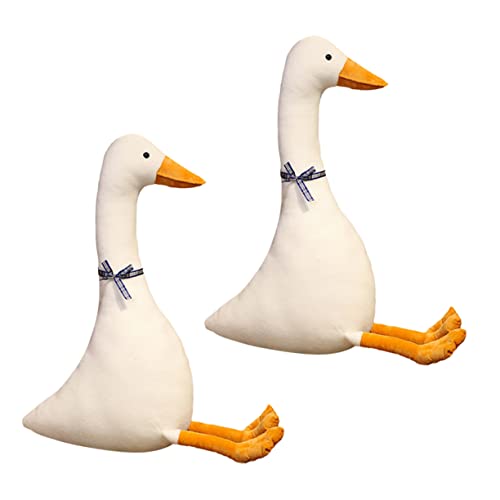 CIYODO 2 Stück Plüsch Gans Kuscheltier Weiche Tierfiguren für Dekorationsspielzeug für Schlafzimmer und Wohnzimmer Kreatives für Freunde und Familie CIYODO 2 Stück Plüsch Gans Kuscheltier Weiche Tierfiguren für Dekorationsspielzeug für Schlafzimmer und Wohnzimmer Kreatives für Freunde und Familie von CIYODO