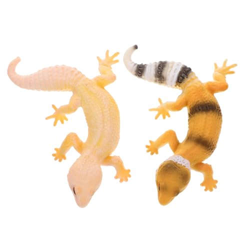 CIYODO 2er-Pack Eidechsen-Reptilien-Statue Spielzeug Für Jungen Und Mädchen Pädagogische Eidechsenfigur Geckos CIYODO 2er-Pack Eidechsen-Reptilien-Statue Spielzeug Für Jungen Und Mädchen Pädagogische Eidechsenfigur Geckos von CIYODO