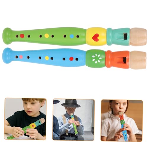 CIYODO 2 Stück Rekorderspielzeug Flöte Für Anfänger Blasinstrument Für Kinderinstrument Piccoloflöte Für -Instrumente Flöte Für Anfänger Holz Zufällige Farbe CIYODO 2 Stück Rekorderspielzeug Flöte Für Anfänger Blasinstrument Für Kinderinstrument Piccoloflöte Für -Instrumente Flöte Für Anfänger Holz Zufällige Farbe von CIYODO