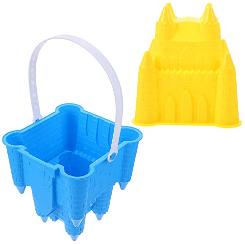 CIYODO 2 Stück Schloss Bucket Schneespielzeug im Freien Kinderspielzeug Kindersand Outdoor-Sandspielzeug Sandmodell für tragbares Sandmodell Abs Zufällige Farbe CIYODO 2 Stück Schloss Bucket Schneespielzeug im Freien Kinderspielzeug Kindersand Outdoor-Sandspielzeug Sandmodell für tragbares Sandmodell Abs Zufällige Farbe von CIYODO