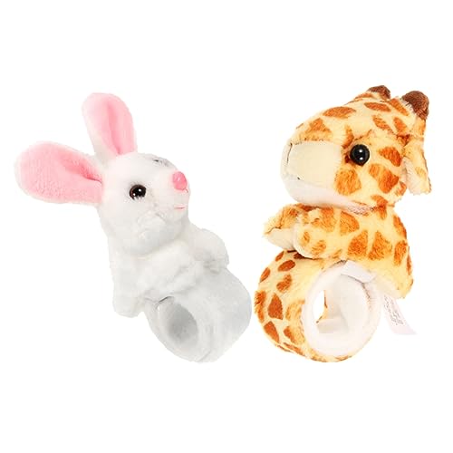 CIYODO 2 Stück Schnapparmband Tiere Armbänder für Giraffe Hase Niedliche Tierdesigns Bequem für Kindergeburtstag und Party Mitgebsel CIYODO 2 Stück Schnapparmband Tiere Armbänder für Giraffe Hase Niedliche Tierdesigns Bequem für Kindergeburtstag und Party Mitgebsel von CIYODO