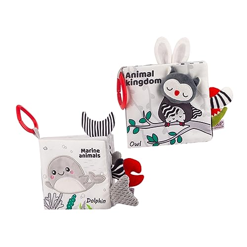 CIYODO 2 Stück Schwarz -Weiß -Stoffbuch Babytuchbücher Knisterbücher für Babys Stoffbücher für weiche Babybücher Babybuch für -Badebuch Bücher für Kleinkinder Kleinkind Bücher CIYODO 2 Stück Schwarz -Weiß -Stoffbuch Babytuchbücher Knisterbücher für Babys Stoffbücher für weiche Babybücher Babybuch für -Badebuch Bücher für Kleinkinder Kleinkind Bücher von CIYODO