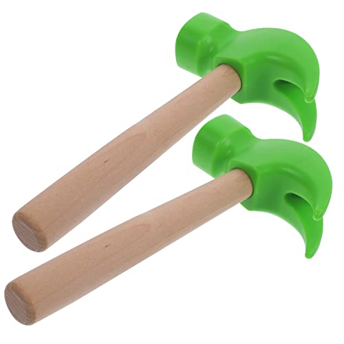 CIYODO 2 Stück Simulation Holzhammer Teiliges Leichtes Sicheres Kinderwerkzeug für Griffkraft und Feinmotorik Geeignet für Geburtstags und Feiertagsspielzeug CIYODO 2 Stück Simulation Holzhammer Teiliges Leichtes Sicheres Kinderwerkzeug für Griffkraft und Feinmotorik Geeignet für Geburtstags und Feiertagsspielzeug von CIYODO