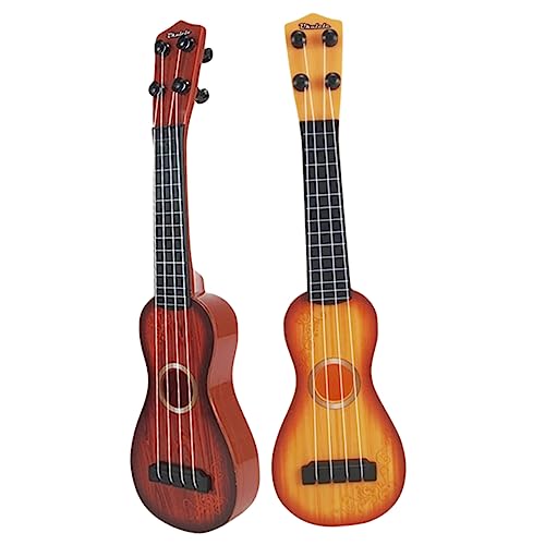 CIYODO 2 Stück Simulations-Ukulele Bauen Kinderspielzeug Jungs Xylophon kinderinstrumente musikinstrumente für Musikinstrumente Gitarre Plastik von CIYODO