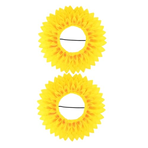 CIYODO 2 Stück Sonnenblumenkopf -deckungs -requisiten Sonnenblumen-ballongirlanden-kit Kleine Mädchen Hüte Sonnenblumen-kopfbedeckung Kindermütze Und Kleid Vorschule Seidentuch Yellow CIYODO 2 Stück Sonnenblumenkopf -deckungs -requisiten Sonnenblumen-ballongirlanden-kit Kleine Mädchen Hüte Sonnenblumen-kopfbedeckung Kindermütze Und Kleid Vorschule Seidentuch Yellow von CIYODO