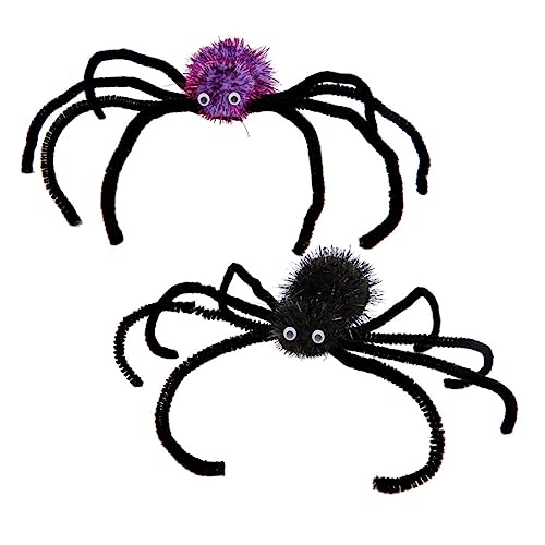 CIYODO 2 Stück Spinne Haarnadel Haarzubehör Für Frauen Netz Halloween-spinne Verrückt Käferkostüm Für Horror-spinnen-haarklammer Dekoration Kostümfrauen Rave Drinnen Party Plüsch CIYODO 2 Stück Spinne Haarnadel Haarzubehör Für Frauen Netz Halloween-spinne Verrückt Käferkostüm Für Horror-spinnen-haarklammer Dekoration Kostümfrauen Rave Drinnen Party Plüsch von CIYODO