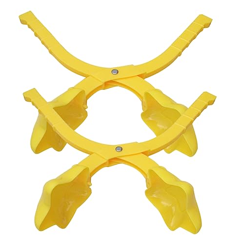 CIYODO 2 Stück Sternförmige Maker für Leichte Outdoor Spielzeuge Praktische Clips für Schneeballschlachten Spaß für Winteraktivitäten Freies Material von CIYODO