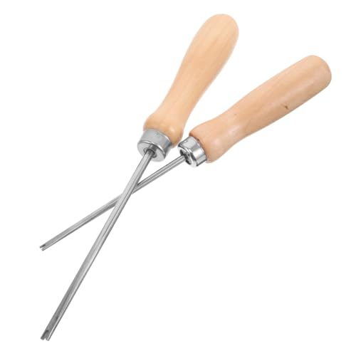CIYODO 2 Stück Tamponwerkzeuge Puppenfüllgerät DIY Ausgestopfte Bastelwerkzeuge Werkzeug Zum Füllen Von Puppenwatte DIY -handbuchfüllung Werkzeuge Zur Herstellung Von Stofftieren Hölzern von CIYODO