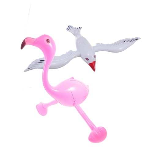 CIYODO 2stücke Aufblasbare Flamingo Und Flamingo Für Strand-mottoparty-dekorationen Poolspielzeug Und Outdoor-wasseraktivitäten Wiederverwendbar Für Geburtstagsfeiern Und von CIYODO