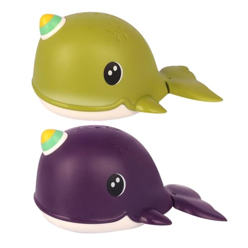 CIYODO 2 Stück Teiliges Badespielzeug Cartoon Wal Schwimmspielzeug für Junge Mädchen Sicheres Kunststoff Badewannenspielzeug für Kleinkinder Fördert Eltern Junge Mädchen Interaktion und CIYODO 2 Stück Teiliges Badespielzeug Cartoon Wal Schwimmspielzeug für Junge Mädchen Sicheres Kunststoff Badewannenspielzeug für Kleinkinder Fördert Eltern Junge Mädchen Interaktion und von CIYODO