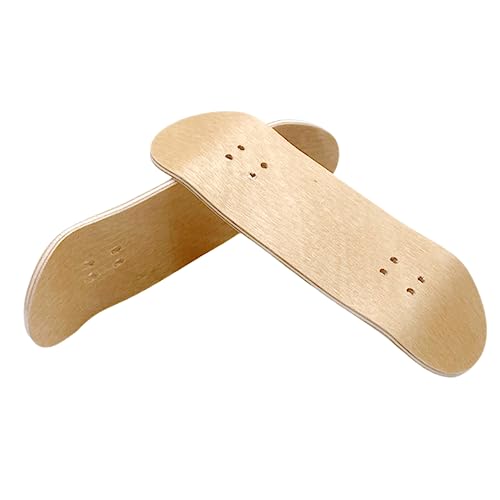 CIYODO 2 Stück Teiliges Mini Finger Skateboard Deck aus Holz DIY Ersatzbrett mit Vorgebohrten Löchern Glatte Oberfläche für Finger Skateboard und Training CIYODO 2 Stück Teiliges Mini Finger Skateboard Deck aus Holz DIY Ersatzbrett mit Vorgebohrten Löchern Glatte Oberfläche für Finger Skateboard und Training von CIYODO