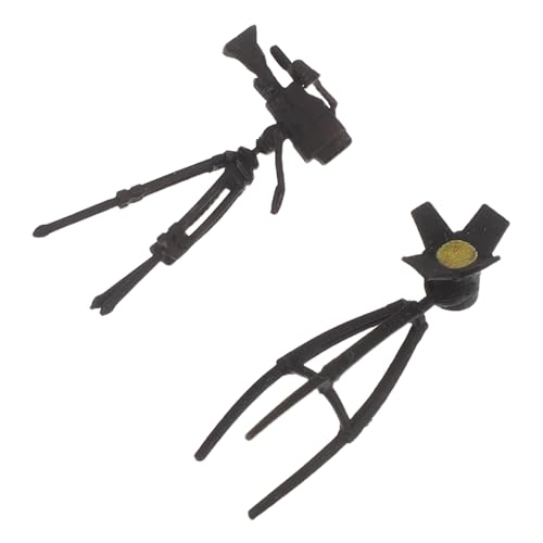 CIYODO 2 Stück Teiliges Miniatur-dreibein-stativ und Kamera-beleuchtungsset aus Resin Realistisches Miniatur-stativ Kleines Tischfoto-requisit Winzige Puppenhaus-zubehörteile für CIYODO 2 Stück Teiliges Miniatur-dreibein-stativ und Kamera-beleuchtungsset aus Resin Realistisches Miniatur-stativ Kleines Tischfoto-requisit Winzige Puppenhaus-zubehörteile für von CIYODO