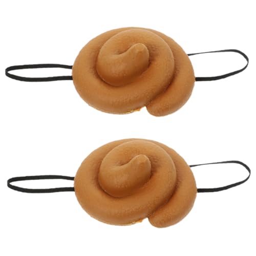 CIYODO 2 Stück Teiliges Realistisch Aussehendes Poop Party Hut Lustige Simulation Poop Kopfbedeckung für Erwachsene und Vielseitiges Leichtes Kostümzubehör für Pranks Cosplay und CIYODO 2 Stück Teiliges Realistisch Aussehendes Poop Party Hut Lustige Simulation Poop Kopfbedeckung für Erwachsene und Vielseitiges Leichtes Kostümzubehör für Pranks Cosplay und von CIYODO