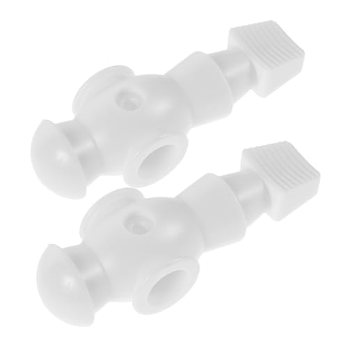 CIYODO 2 Stück Tischfußball Figuren Weiße Kicker Ersatzspieler für Tischfußball Zubehör Strapazierfähige Realistisch Gestaltete Miniaturen für Einfache Installation und Gestaltung CIYODO 2 Stück Tischfußball Figuren Weiße Kicker Ersatzspieler für Tischfußball Zubehör Strapazierfähige Realistisch Gestaltete Miniaturen für Einfache Installation und Gestaltung von CIYODO
