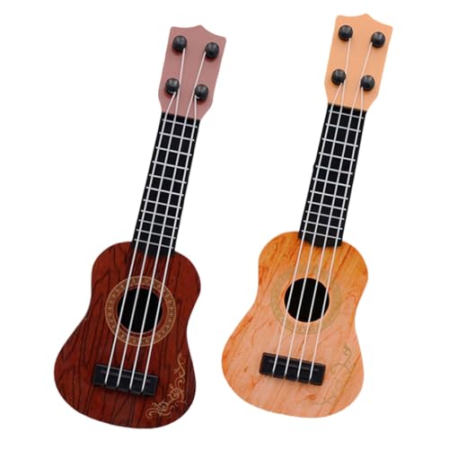 CIYODO 2 Stück Ukulele Musikinstrumente Für Kleinkinder Musikspielzeug Für Babys Gitarre Musikinstrumente Bildungsspielzeug Kinderspielzeug Plastik CIYODO 2 Stück Ukulele Musikinstrumente Für Kleinkinder Musikspielzeug Für Babys Gitarre Musikinstrumente Bildungsspielzeug Kinderspielzeug Plastik von CIYODO