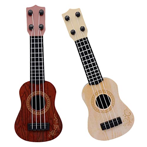 CIYODO 2 Stück Ukulele -Ukulele Musikinstrument Ukulele-Modell für Kleinkinder Kinderspielzeug Ukulele Kinderinstrument Musikspielzeug Plastik CIYODO 2 Stück Ukulele -Ukulele Musikinstrument Ukulele-Modell für Kleinkinder Kinderspielzeug Ukulele Kinderinstrument Musikspielzeug Plastik von CIYODO