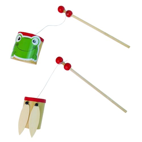 CIYODO 2 Stück Voice sensorisches Kinderspielzeug Kleinkindspielzeug Lernspielzeug für Kleinkinder Musical Toy entzückendes Schüttelspielzeug Bambus CIYODO 2 Stück Voice sensorisches Kinderspielzeug Kleinkindspielzeug Lernspielzeug für Kleinkinder Musical Toy entzückendes Schüttelspielzeug Bambus von CIYODO