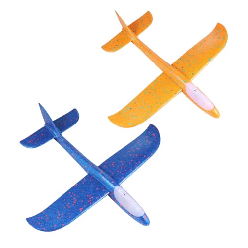 CIYODO 2er Packung Fliegende Segelflugzeuge Mit Licht Kreatives Flugzeugmodell Flugzeugspielzeug Für Jungen Mädchen Kinder Jugendliche Handwurfflugzeug CIYODO 2er Packung Fliegende Segelflugzeuge Mit Licht Kreatives Flugzeugmodell Flugzeugspielzeug Für Jungen Mädchen Kinder Jugendliche Handwurfflugzeug von CIYODO