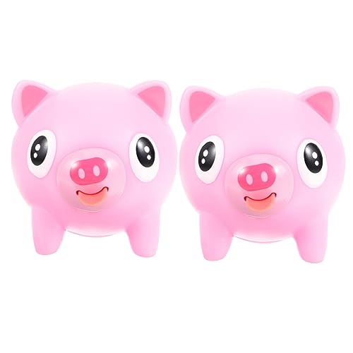 CIYODO 2 Stück zur Druckentlastung für kinderspielzeug für Stressabbau Kid Toys zum Quetschen von Tieren lustige Stressspielzeuge Vinyl Rosa CIYODO 2 Stück zur Druckentlastung für kinderspielzeug für Stressabbau Kid Toys zum Quetschen von Tieren lustige Stressspielzeuge Vinyl Rosa von CIYODO