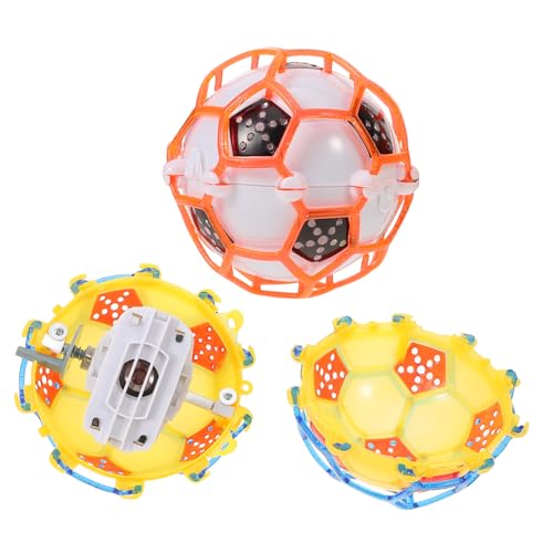 CIYODO 2 Stücke Musik Springen Hüpfburg Fußball Spielzeug Lichter Sicher Für Kinder Batterie Für Party Gefälligkeiten Zufällige Farbe von CIYODO