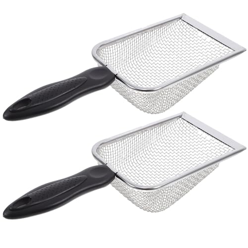 CIYODO 2 tragbare Strand-Mesh-Sandfilter-Werkzeug für Muscheln, Lebensmittel, Haustierstreu, lustiges Handdesign mit komfortablem Griff CIYODO 2 tragbare Strand-Mesh-Sandfilter-Werkzeug für Muscheln, Lebensmittel, Haustierstreu, lustiges Handdesign mit komfortablem Griff von CIYODO