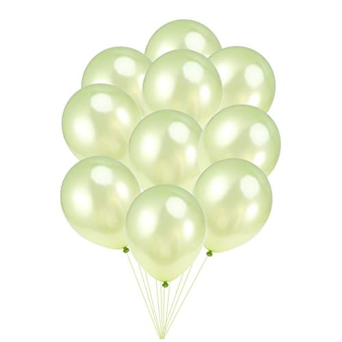 CIYODO Hellgrüne Latexballons 20 Stück 12 Zoll Verschiedene Ballons Für Partydekorationen Und Feiern von CIYODO