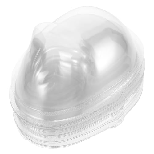 CIYODO 20 Stück DIY Transparente Abdeckung Zubehör Handwerk Puppen Halloween Gesichtsmaske Für Puppe von CIYODO